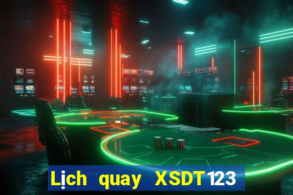 Lịch quay XSDT123 ngày 27