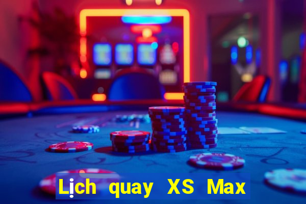 Lịch quay XS Max 3D Thứ 6