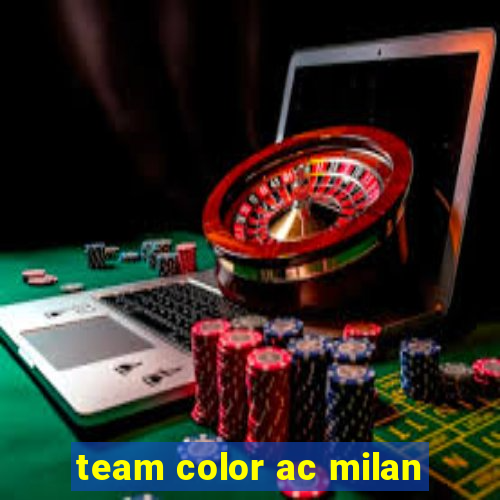 team color ac milan