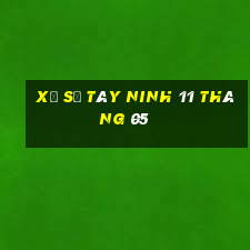 xổ số tây ninh 11 tháng 05