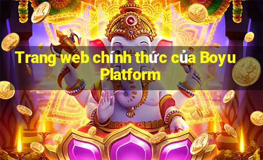 Trang web chính thức của Boyu Platform