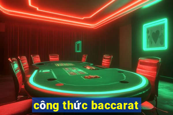 công thức baccarat