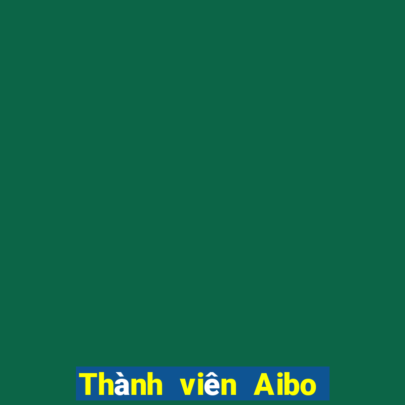 Thành viên Aibo Đăng nhập