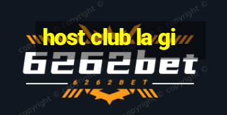 host club la gi