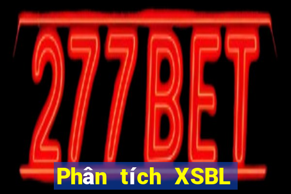 Phân tích XSBL Thứ 6