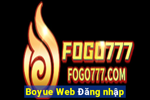 Boyue Web Đăng nhập