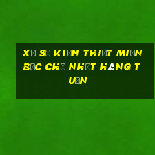 xổ số kiến thiết miền bắc chủ nhật hàng tuần