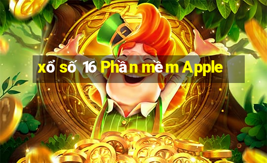 xổ số 16 Phần mềm Apple