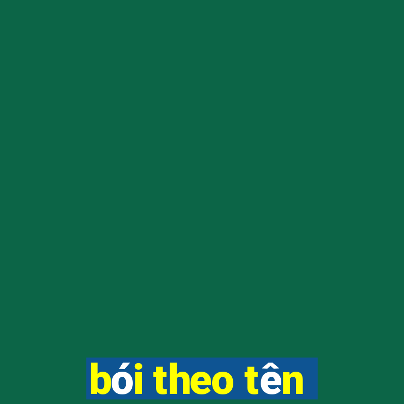 bói theo tên