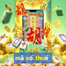 mã số thuế