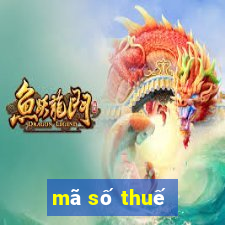 mã số thuế