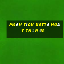 Phân tích XSTT4 ngày thứ năm