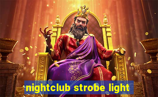 nightclub strobe light