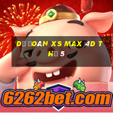 Dự đoán XS Max 4D Thứ 5