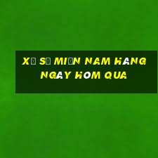 xổ số miền nam hàng ngày hôm qua