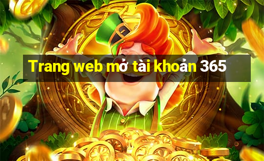 Trang web mở tài khoản 365