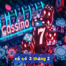 xổ số 3 tháng 2