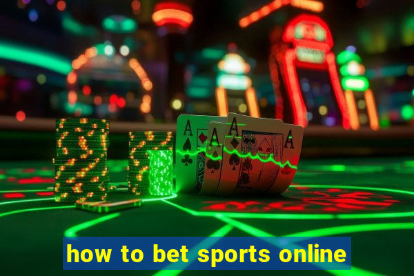 how to bet sports online