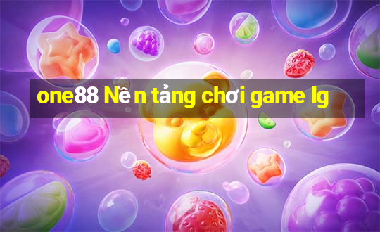 one88 Nền tảng chơi game lg