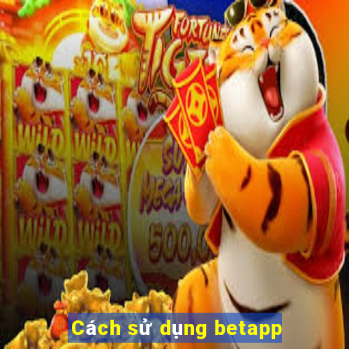 Cách sử dụng betapp