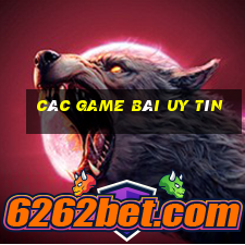 các game bài uy tín