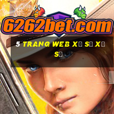 5 trang web xổ số xổ số