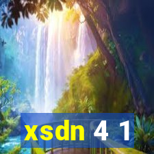 xsdn 4 1