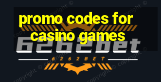 promo codes for casino games