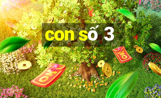 con số 3