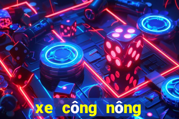 xe công nông độ vô lăng