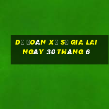 dự đoán xổ số gia lai ngày 30 tháng 6