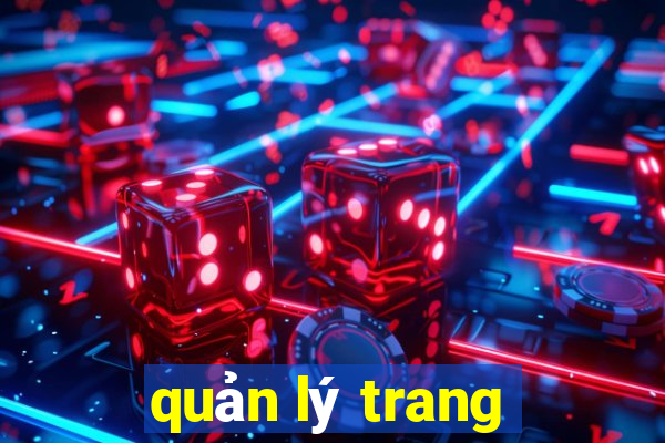 quản lý trang