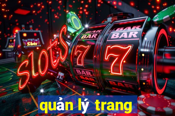 quản lý trang