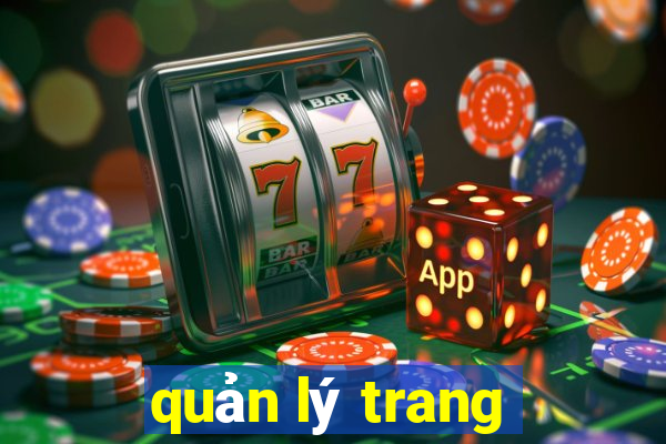 quản lý trang