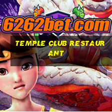 temple club restaurant