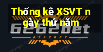 Thống kê XSVT ngày thứ năm