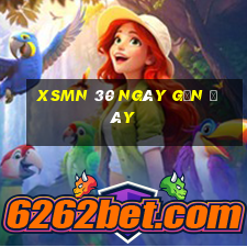 xsmn 30 ngày gần đây