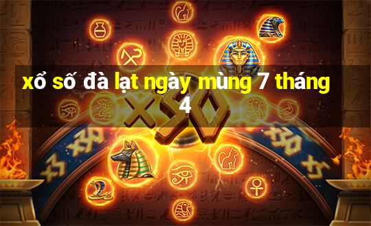 xổ số đà lạt ngày mùng 7 tháng 4