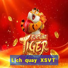 Lịch quay XSVT Thứ 3