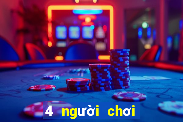 4 người chơi Poker khóa đôi