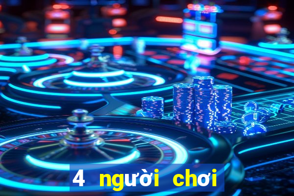 4 người chơi Poker khóa đôi