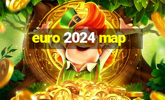 euro 2024 map