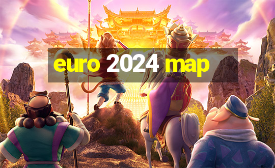 euro 2024 map