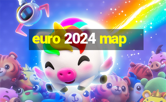 euro 2024 map