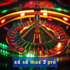 xổ số max 3 pro