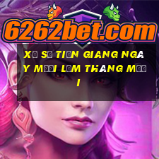 xổ số tiền giang ngày mười lăm tháng mười