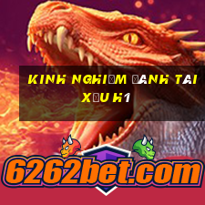 kinh nghiệm đánh tài xỉu h1