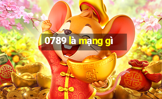 0789 là mạng gì