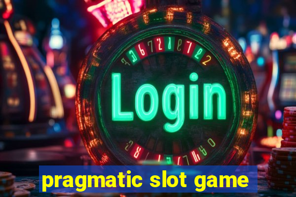 pragmatic slot game