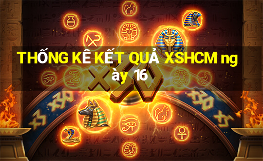 THỐNG KÊ KẾT QUẢ XSHCM ngày 16